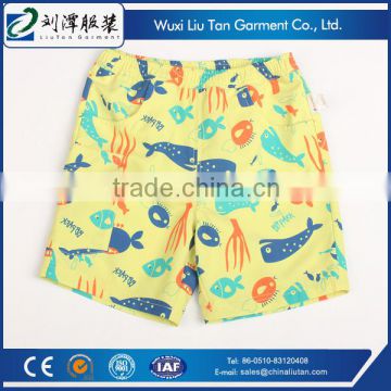 waterproof polyester half pants for boys