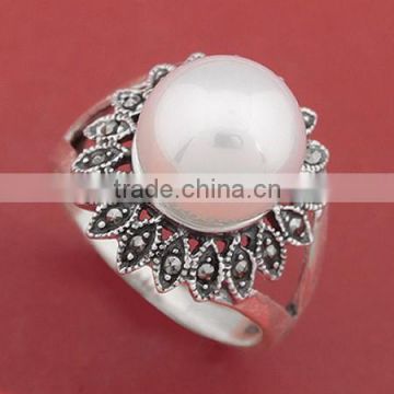 1190804 pearl hair claw jewelry turquoise silver jewelry