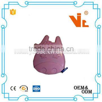V-T09-10 Promotional gift cow shape cartoon plastic tape measure