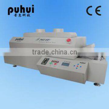 reflow soldering machine t960w,smd solder oven,desktop smt reflow oven,small wave soldering machine price,taian puhui