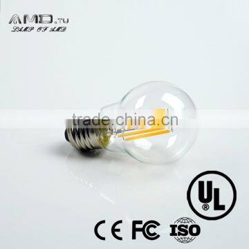 A60 A19 A50 Led Filament Bulb E27 E26 Led Epistar 4w 5w 6w Dimmable Led Bulb photo-4