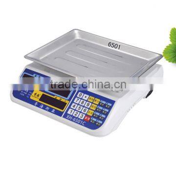 XIANGHAI Digital Price Computing Scale 60lb Food Service Scales