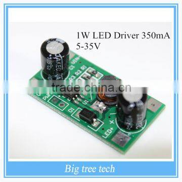 Buy Bulk Electronics 1W LED Driver 350mA PWM Dimming Input 5-35V DC-DC Buck Constant Current Module BT044