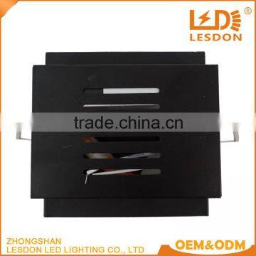 New Design Professional Dimbal Square 12w 15w Cob Led Grille Downlight photo-6