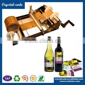 Custom Gold Foil Wine Label, Wine Bottle Label Paper Size Printing Sticker, Label for Wine Bottle Quality Choice photo-6