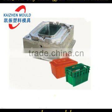 Large plastic crate mould maker