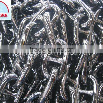 Black Painted Welded Marine Anchor Chain for Ship photo-4