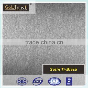 satin black stainless steel decorative sheet price sus 304