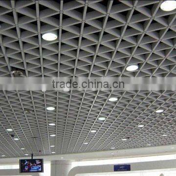 Triangle aluminum grille ceiling