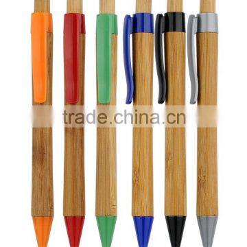 high quality engraved bamboo pen