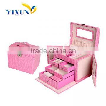 classical jewelry boxes with key lock