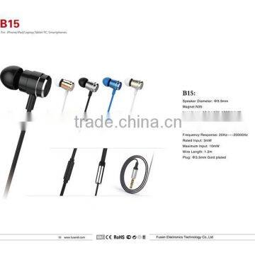 Hot sales OEM competitive factory price earphone custom 3.5mm mono earphone