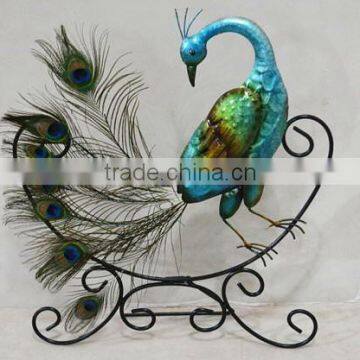 metal peacock wall art decor