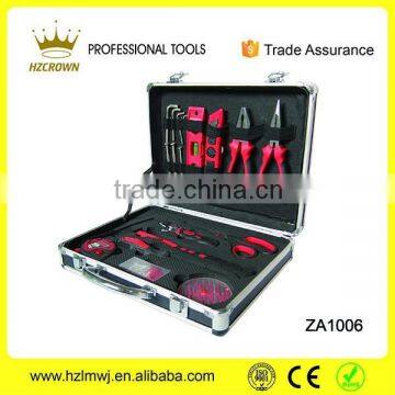 105pcs aluminum case tapping machine hand drill kraft tools sets