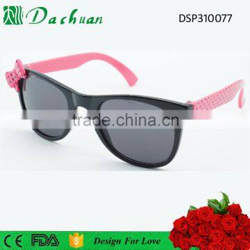 2016 new design high quality girl sunglasses polarizing kids sunglass