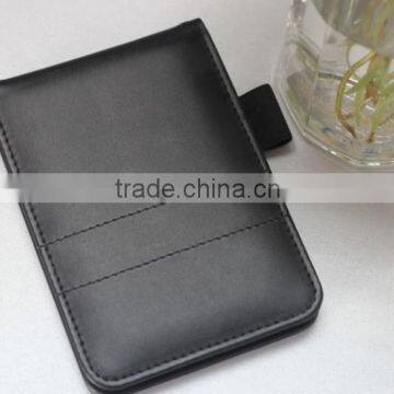 High quality leather memo pad for office