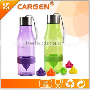 500ml OEM plastic clear lemon juice infuser bottle