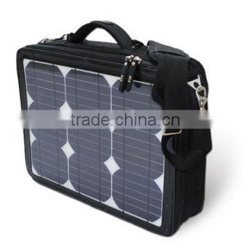 Limited discount quality goods mobile power 35 watts solar bag computer bag notebook charger batteries