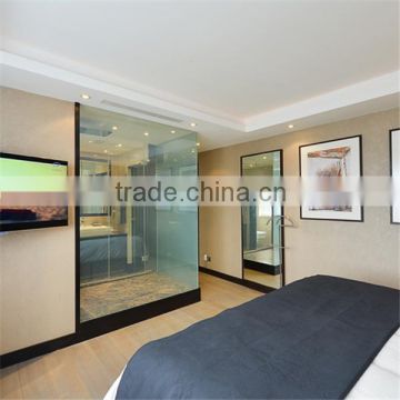 Privacy glass for partition