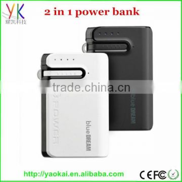 Best quality charger bluetooth powerbank 6000mah for smartphone iPhone 6