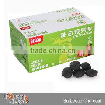 2KG Smokeless Barbecue Charcoal, BBQ Charcoal Bags Or Cases