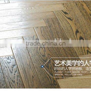 New design oak parquet wood floor warm Heat resistant to wear Living room, bedroom, hallway 4507515