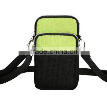 Multipurpose Canvas Crossbody Wrist Shoulder Bag Pocket Cell Phone photo-4
