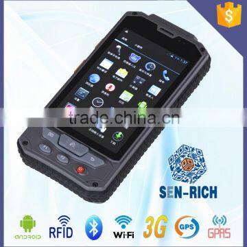 Factory Price ! Touch Screen Android Barcode Scanner PDA with Wireless, Fingerprint, RFID Reader