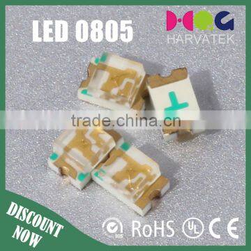 smd led 0805 high brightness 20mA Red-White Bi-Color chip diode