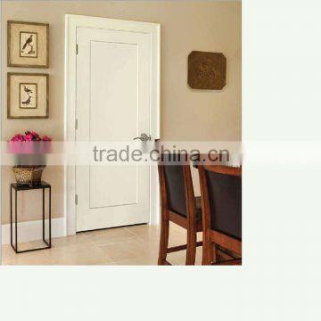 Wooden double panel doors design