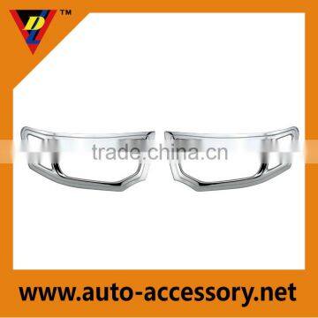 Chrome headlight and taillight covers for mitsubishi pajero accessories