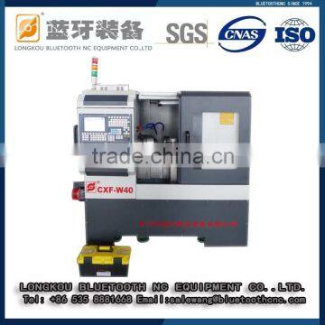 [Bluetoothcnc]New CXF-W40 cnc lathe with turning polygon machine