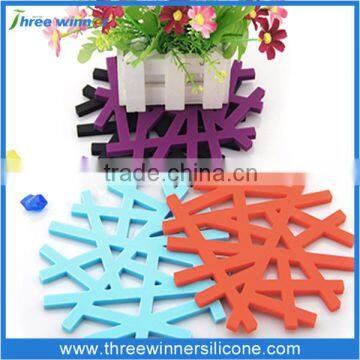 Hot selling silicone cup mat new design silicone cup mat fashion silicone cup mat