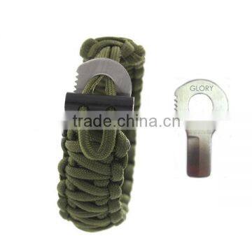 NEW outdoor paracord survival bracelet