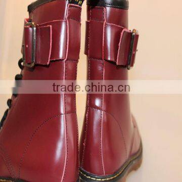 Cheap Price Fashion Stylish Martin Boots High Quality Military Leather Boots photo-4
