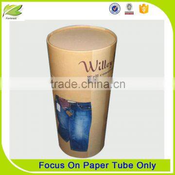 Wholesale Custom Logo T-shirt Paper Tube Packaging