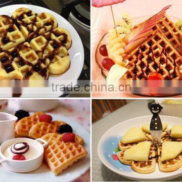 4 Cavity Waffles Cake Chocolate Silicone Mold Baking Mould Pan Bubble Waffle photo-3
