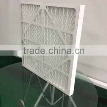 Cardboard Frame Pleated Pre-filter Disposable with MERV 7 8 9 made in China