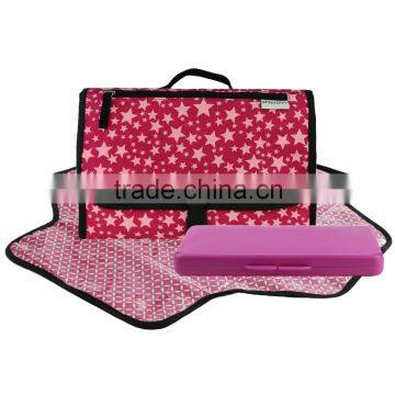 Great Quality Red Star Type Portable Diaper Changing Mat photo-3