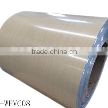 New style high glossy PVC laminated film prepainted galvanized steel