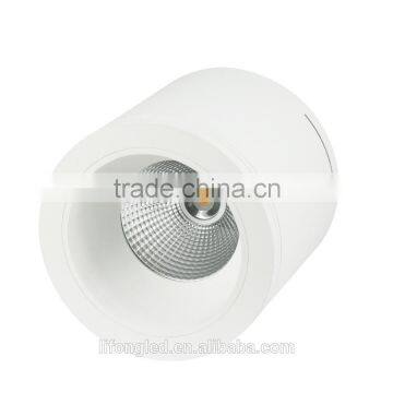 Dimmable optional lighting 4 inch 12w downlights surface mounted for hotel