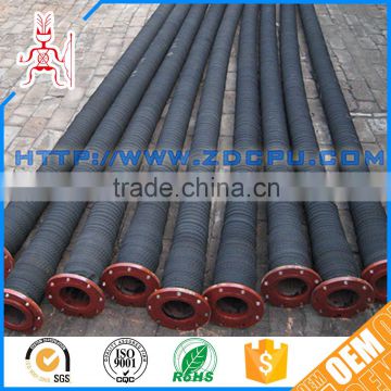 Wholesale flanged anti-ozone dredging rubber hoses