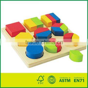 Wooden Toy Shape matching Board