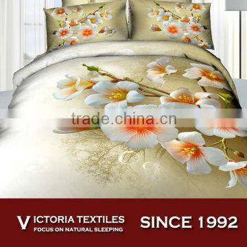 SUPER SOFT reactive printing cotton fabric bed in a bag sets 4pcs 2015 NEW