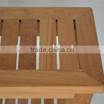 teak wooden comfortable bathroom bench FSC approved