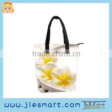 woman cvanvas handbag custom printing designed handbag