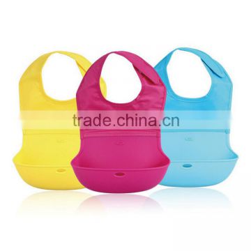 Wholesale High Quality Silicone Baby Drool Bib Bandana Set Manufacturer