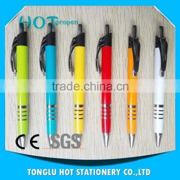 Logo customized promotion advertising roller simple hotel plastic pen