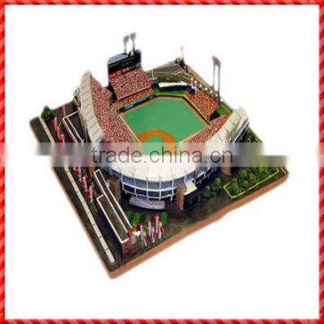 Popular sports custom resin Miniature Soccer Stadium