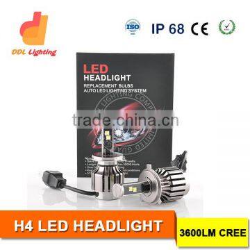 high power 40w car led headlight bulbs h4 h13 h1 h3 h7 h11 9004 9007 9005 9006